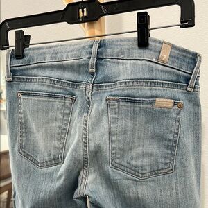 7 For All Mankind Light Blue Jeans